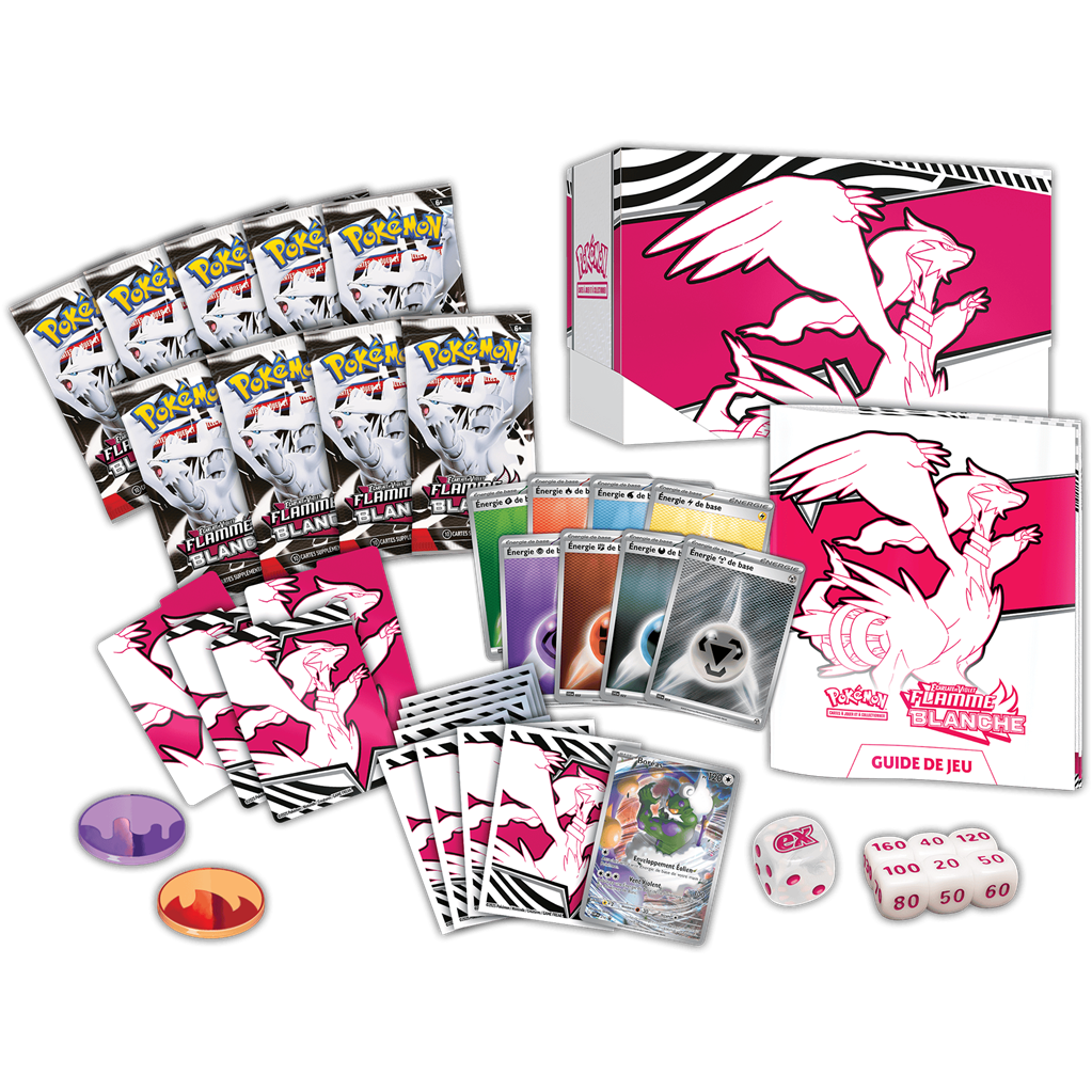 Pokémon - Coffret Dresseur d'Elite Flamme Blanche