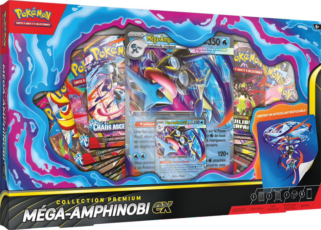 coffret collection premium mega amphinobi