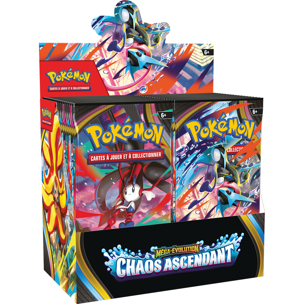 Pokémon - ME04 - Chaos Ascendant - Display de 36 boosters