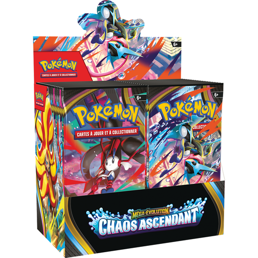 Pokémon - ME04 - Chaos Ascendant - Display de 36 boosters