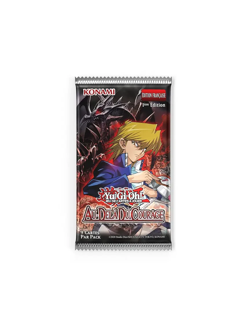 booster yu gi oh au dela du courage