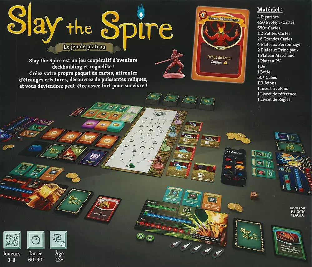 Slay the spire Loufoque boutique plateau dos