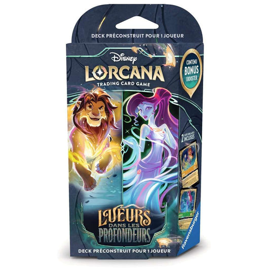 Disney Lorcana - Chapitre 10 - Lueurs Dans Les Profondeurs - Starter Deck A - Simba & Megara