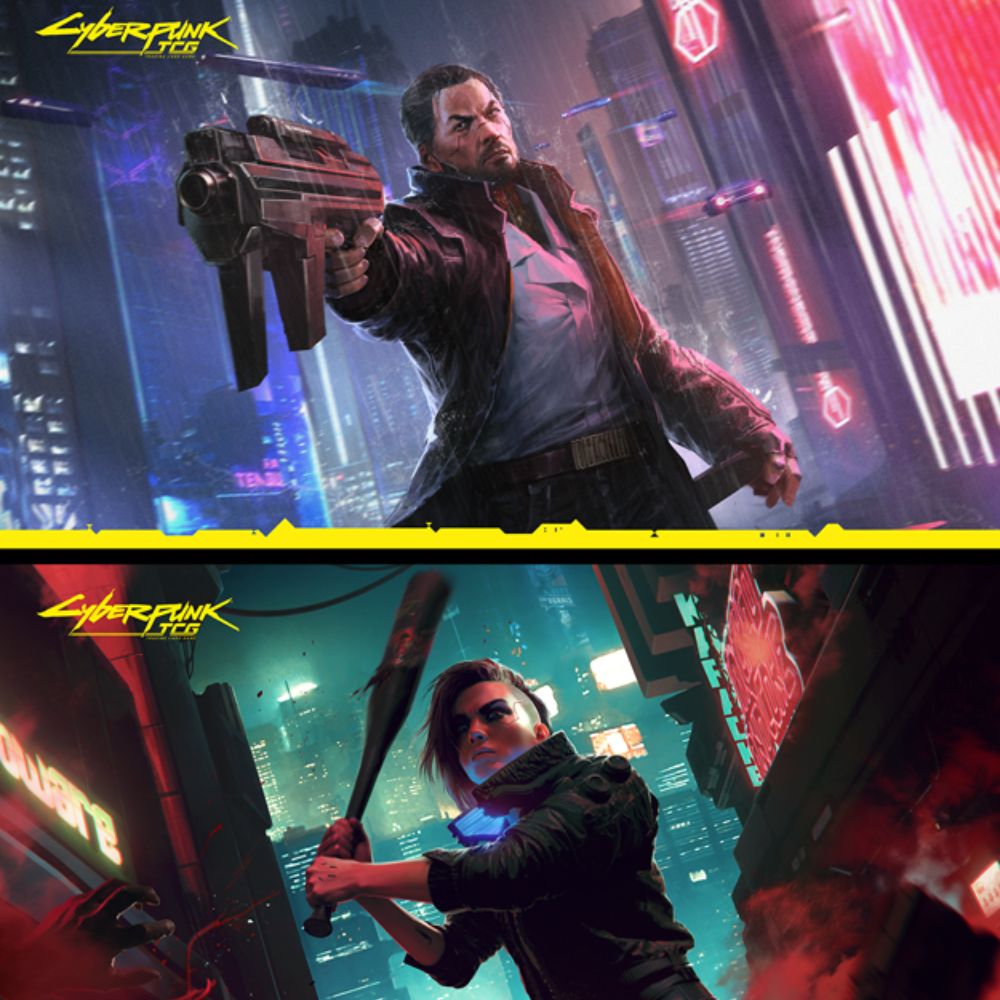 cyberpunk jeu de carte