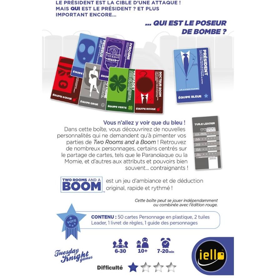 Two Rooms and a BOOM : édition bleu
