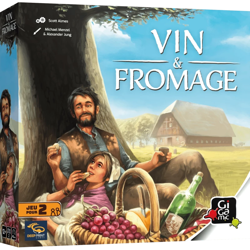 jeu deux joueurs vin et fromage