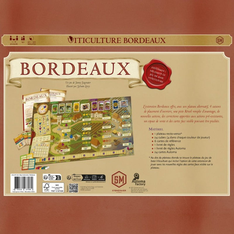 viticulture bordeaux extension